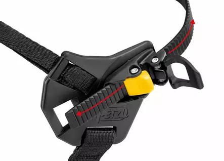 PETZL Pantin jalkanousulaite, oikea CLICK pikakiristin - Nousu- ja laskeutuminen - B002AA00 - 2