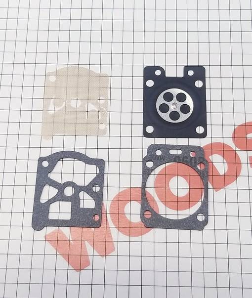 KAASUTINOSASARJA MS231,241,251 - Kalvosarjat ja kaasuttimen korjaussarjat - 11430071700 - 1