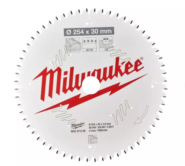 PYÖRÖSAHANTERÄ PUU 254 X 30 X 3,0 X 60 - Pyörösahanterät - 4932471320 - 1