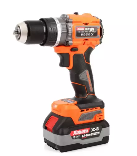 Robota DC-DT18V akkuporakone 13mm, runko - Poraaminen ja kiinnittäminen - R01-10121 - 1