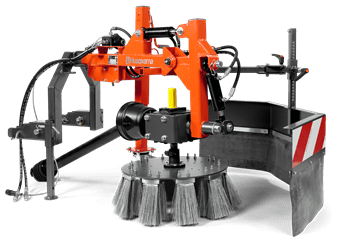 Rikkaruoho/käytäväharja, P 520D/P 525D - Suurteholeikkureiden lisävarusteet - 5977508-01 - 1