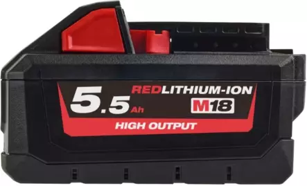 Milwaukee Akku M18 HB 5.5Ah - M18 Akut ja laturit - 4932464712 - 2