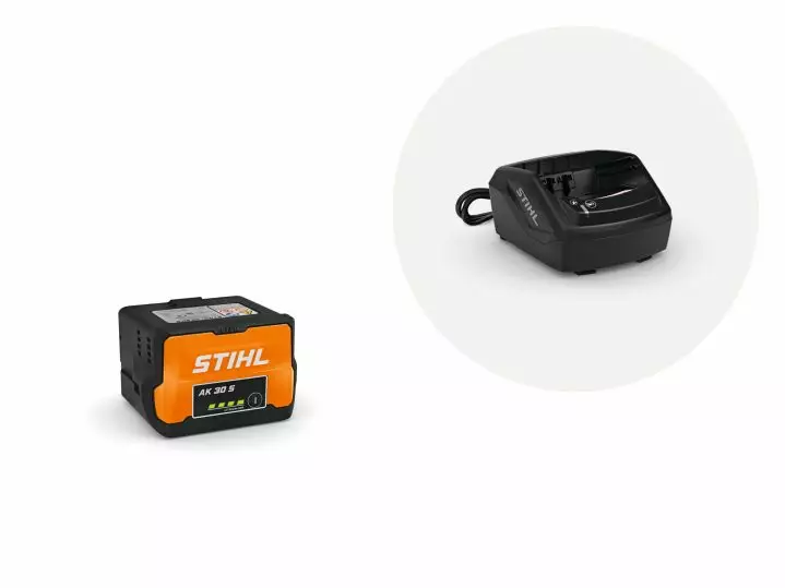 STIHL AK 30 S akku ja AL 101 laturi - STIHL AK lisävarusteet - 45200075902 - 1