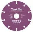 MAKITA KATKAISULAIKKA TIMANTTI 125X1,3MM. TERÄS, RUOSTUMATON TERÄS, MUOVI, BETONI - Kulmahiomakoneen terät - B-53693 - 1
