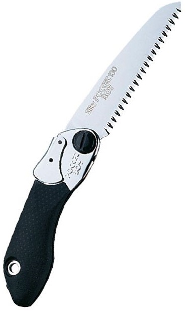 Puutarhasaha Silky PocketBoy, musta - Silky oksasahat - 340-13 - 1