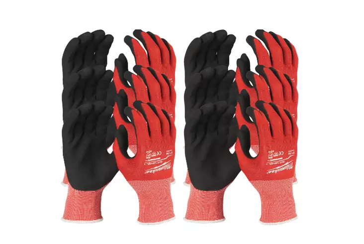 MILWAUKEE KÄSINEET CUT A - S/7 12PARIA - Työkäsineet - 4932479713 - 1