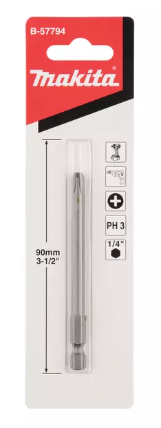 MAKITA RUUVAUSKÄRKI PH3, 90MM, 1KPL - Ruuvauskärjet ja hylsyt - B-57794 - 2