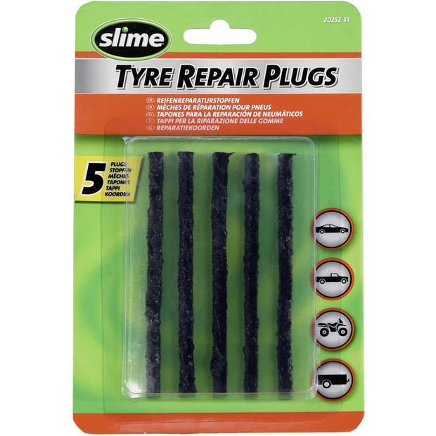 Slime Tubeless -paikka 5kpl - Renkaan paikkaus - 99-845 - 1