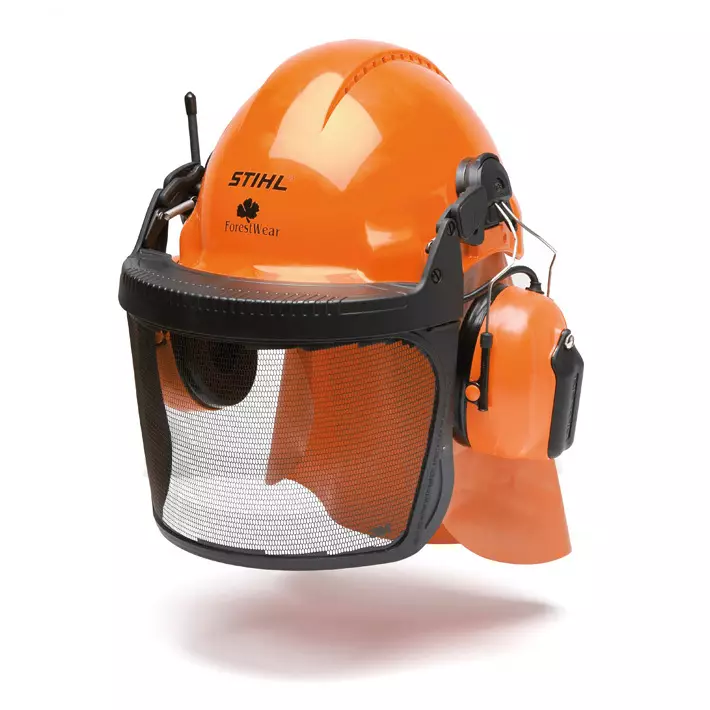 STIHL G3000 metsurinkypärä, radiolla - Suojakypärät visiirillä - 70018842305 - 1