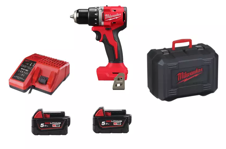 AKKUPORAKONE M18 BLDDRC-502C - Porakoneet ja pulttipyssyt - 4933492835 - 1