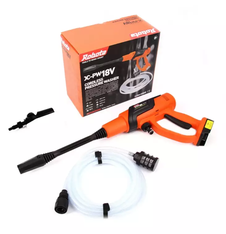 Robota akkupainepesuri DC-PW18V runko - Ruiskuttaminen ja imurointi - R01-10085 - 1