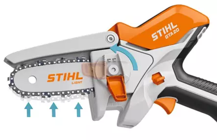 STIHL GTA 20 Oksasaha akulla ja laturilla - STIHL AS akkukoneet - GA070116916 - 2