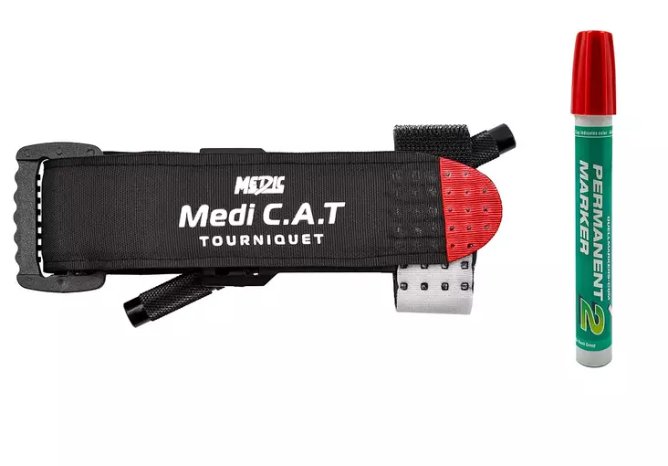 Medi C.A.T. kiristysside, alumiinikiristin - Metsurin takit - M077 - 1