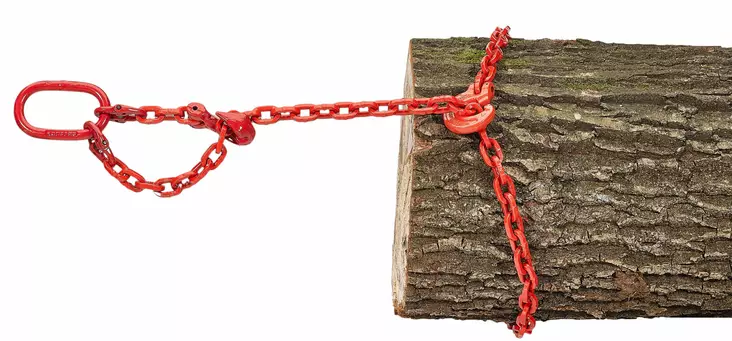 Nordforest Tauern juontoketju 2m / 8mm - Lompakkotaljat ja jarrut - 41-088 - 1