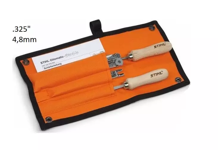 STIHL teränhoitopaketti 4,8mm .325" - Teräketjun viilaussarjat - 56050071028 - 1