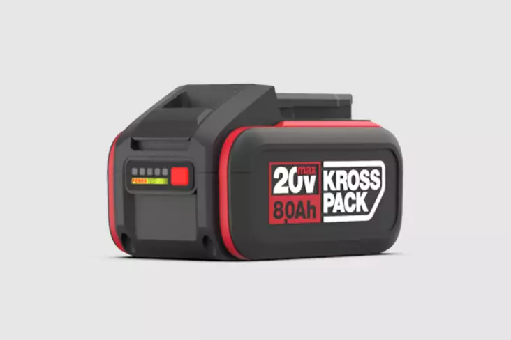 20 V 8 Ah lithium-ion akku - 20v akut ja laturit - KAB08 - 1