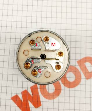 B&S Virtalukko 5-napainen - Ajoleikkurin virtalukot ja avaimet - 091846MA - 2