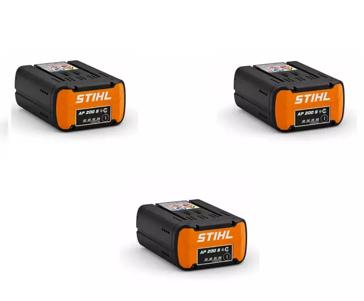 PAKETTI 3X STIHL AP 200S Akku - STIHL AP lisävarusteet - 48504006565SET - 1