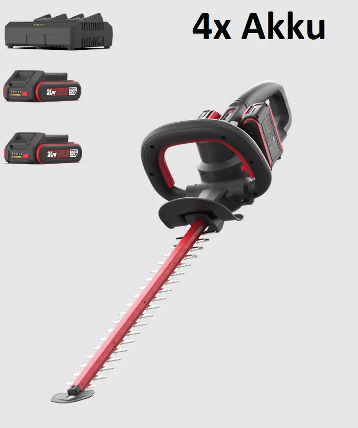 2x20V 61cm Pensasleikkuri KG285.9 - 20v ja 40v Akkukoneet - KG2859SET - 1