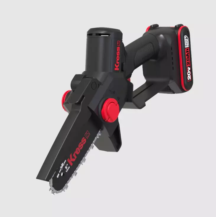 KRESS 20V 12 cm oksasaha 2x akku 1x laturi - 20V + 40v Akkukonepaketit - KG343E9SET - 1