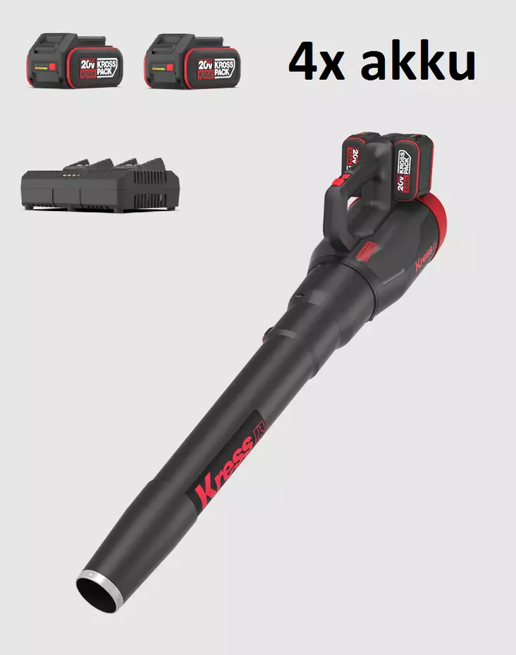 2x20V 900m³/h Akkupuhallin PAKETTI - 20V + 40v Akkukonepaketit - KG5849SET - 1